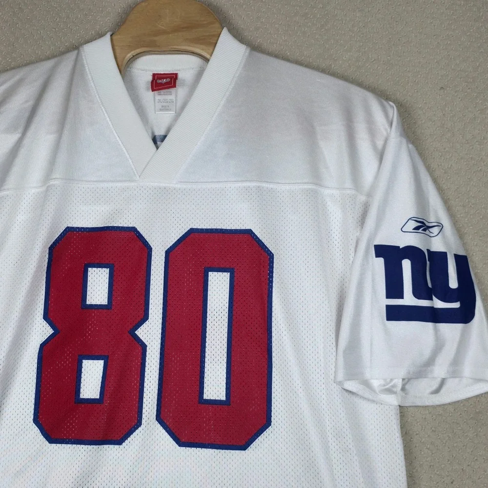 Reebok Authentic NFL Jeremy Shockey Football Jersey VTG New York Giants 2XL Mens